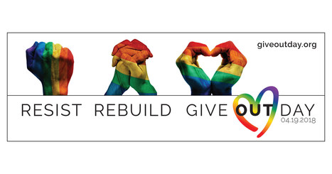 Give OUT Day is April 19th | PinkieB.com | LGBTQ+ Life | Scoop.it