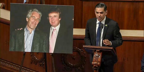 'Disgusting': Dem displays poster of Trump chumming with Epstein on House floor - Raw Story | Operation Phobos | Scoop.it