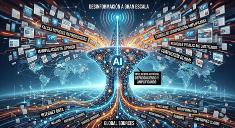 La inteligencia artificial ya no solo &ldquo;consume&rdquo; informaci&oacute;n de internet, sino que est&aacute; amplificando y reproduciendo desinformaci&oacute;n a gran escala | Educaci&oacute;n a Distancia y TIC | Scoop.it
