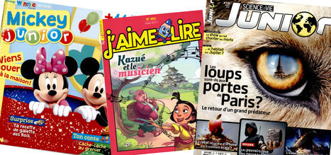Plus de 9 millions de lecteurs pour la presse jeunesse | DocPresseESJ | Scoop.it