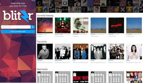 Blitzr : un site de streaming musical exceptionnel et 100% gratuit à découvrir d'urgence ! | Time to Learn | Scoop.it