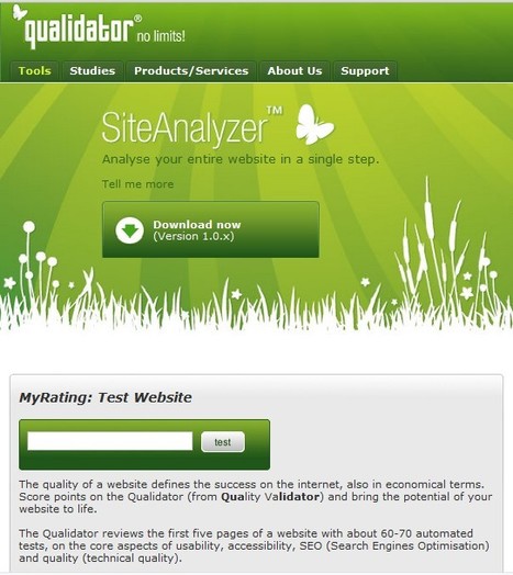 Qualidator - website quality validation & monitoring - Tools | #TRIC para los de LETRAS | Scoop.it
