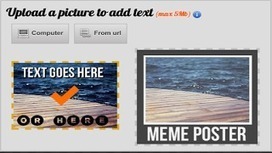 6 Handy Tools for Adding Text to Pictures ~ Educational Technology and Mobile Learning | תקשוב והוראה | Scoop.it