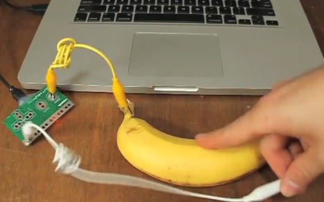 Rejoice! Now You Can Use a Banana as a Keyboard | Shareables | Scoop.it