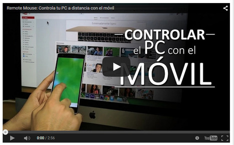 Cómo controlar nuestro a PC a distancia usando el móvil | TIC & Educación | Scoop.it