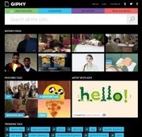 Giphy : le moteur de recherche de GIF animés | Cabinet de curiosités numériques | Scoop.it