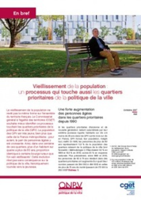 En bref #44- octobre 2017 Vieillissement de la population : un processus qui touche aussi les quartiers prioritaires de la politique de la ville | Veille territoriale AURH | Scoop.it