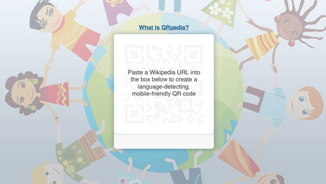 QRpedia - Language-detecting & mobile-friendly Wikipedia QR codes | Digital Delights for Learners | Scoop.it