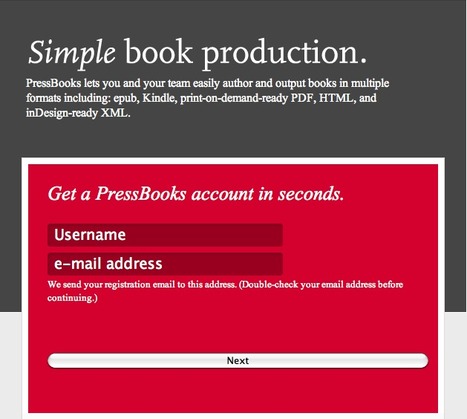 From WordPress To eBook: PressBooks | Web Publishing Tools | Scoop.it