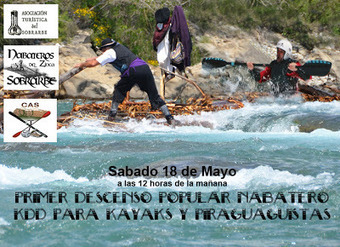 Descente du Cinca en kayaks le 18 mai | Laspuña Nabatiando | Vallées d'Aure & Louron - Pyrénées | Scoop.it