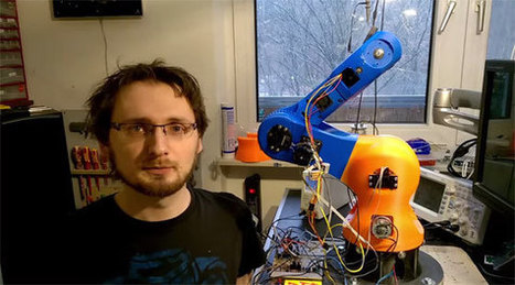 Desarrollo de un brazo robot impreso en 3D | tecno4 | Scoop.it