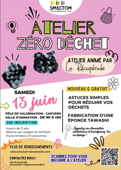 Atelier Z&eacute;ro D&eacute;chet &agrave; Capvern le 13 juin | Vall&eacute;es d'Aure & Louron - Pyr&eacute;n&eacute;es | Scoop.it