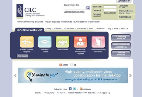 Interactive Video Conferencing Services -Center for Interactive Learning and Collaboration | Digital Delights for Learners | Scoop.it