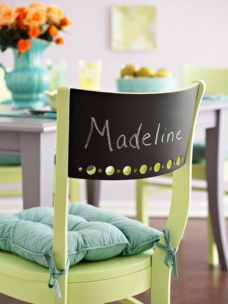 Idee originali con la vernice lavagna | Fai da te hobby | Scoop.it