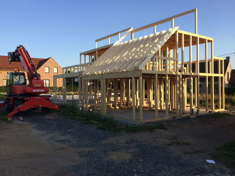 Six maisons à ossature bois auto-construites en Belgique | Build Green, pour un habitat écologique | Scoop.it