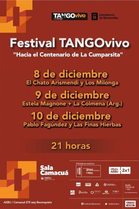 Montevideo: Festival TANGOvivo | Mundo Tanguero | Scoop.it
