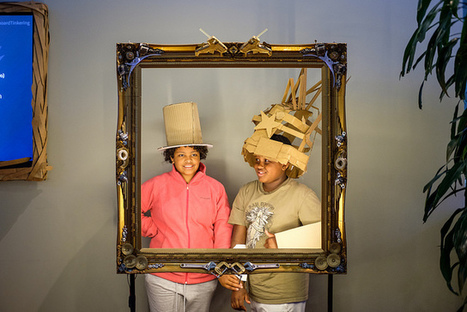 Cardboard costumes and a social media photo booth | The Tinkering Studio | Into the Driver's Seat | Scoop.it