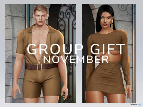 Adonis Romper & Luiza Dress November 2023 Group Gift by VARSITY | Teleport Hub - Second Life Freebies | Teleport Hub | Scoop.it