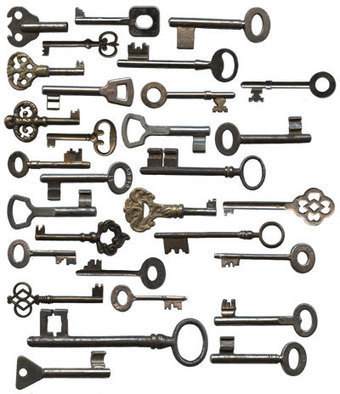 Steampunk Gears | Antique typewriter keys | Clock hands | Vintage Keys | Anniemation | Digital Delights - Images & Design | Scoop.it