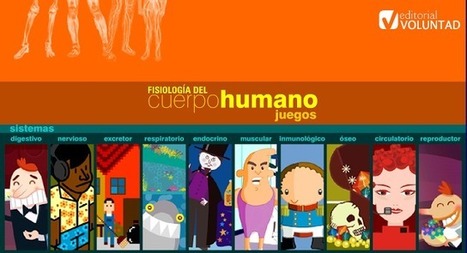 Fisiología del cuerpo humano. Juegos | Educación Física. Compartiendo en la Red | Scoop.it