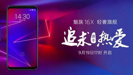 Meizu 16X with Snapdragon 710 and in-display fingerprint scanner announced | Gadget Reviews | Scoop.it