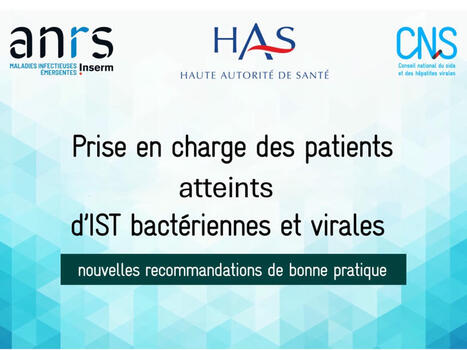 Recommandations de prise en charge des IST | actualités VIH, hépatites, IST, santé sexuelle | Scoop.it