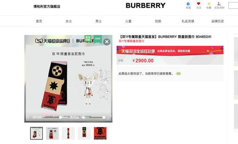 Luxury brands like Burberry and Coach are cashing in on Singles' Day shopping in China by creating limited edition NFTs for the event | Consumer and technological trends in China | Scoop.it