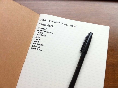 A little known hack from Japan to get your notebook organized | Infotention | Scoop.it