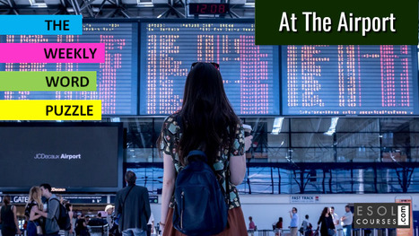 At The Airport - Online Word Search Puzzle | English Word Power | Scoop.it