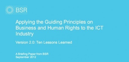 Bonnes Pratiques &rsaquo; CSR &amp; TIC : 10 enseignements tir&eacute;s du terrain &rsaquo; GreenIT.fr | EcoConception Logicielle | Scoop.it