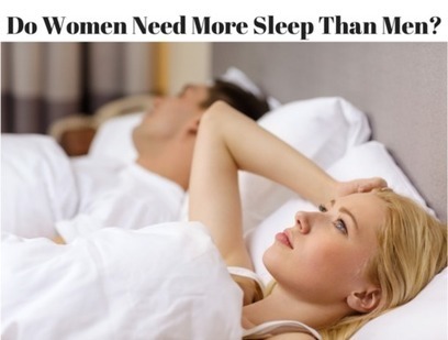 Do Women Need More Sleep than Men? | Soup for thought | Scoop.it