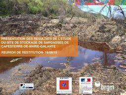 Restitution Stockage Sargasses Marie-Galante - BRGM | Biodiversité | Scoop.it