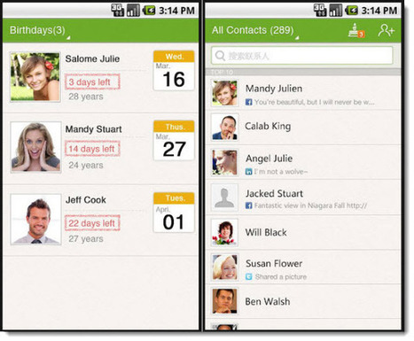 FriendIn, nuestros contactos de Twitter, Facebook y LinkedIn en una sola aplicación | TIC & Educación | Scoop.it