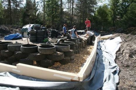 Un couple de Loirétains construit un earthship, une maison en terre et matériaux de récupération - Ligny-le-Ribault (FR-45) | Build Green, pour un habitat écologique | Scoop.it