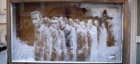 Borondo, ilustraciones callejeras que dignifican los rincones m&aacute;s ... - 20minutos.es | El Mundo del Dise&ntilde;o Gr&aacute;fico | Scoop.it