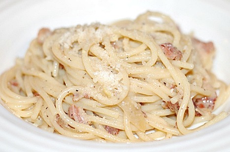 Spaghetti Alla Carbonara Romagnola