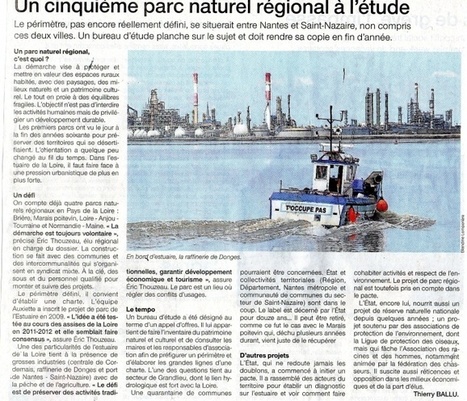 Le PNR Estuaire &agrave; l&rsquo;&eacute;tude | Le blog d&rsquo;&Eacute;ric Thouzeau | Parcs nationaux, r&eacute;gionaux et autres espaces naturels prot&eacute;g&eacute;s | Scoop.it