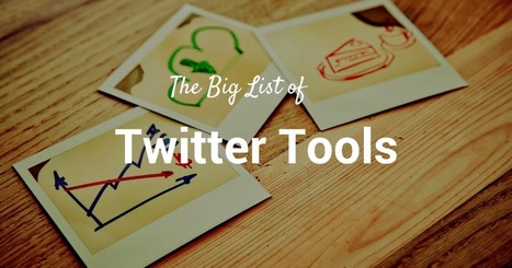 59 Free Twitter Tools and Apps That Do Pretty Much Everything | Outils Social Media | Scoop.it