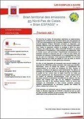 Bilan territorial des émissions en Nord-Pas-de-Calais (bilan ESPASS) | Vers la transition des territoires ! | Scoop.it