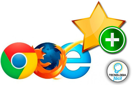 ¿Cómo marcar un sitio favorito en tu navegador web? | TIC & Educación | Scoop.it