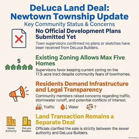#PA Twp Residents Demand Transparency Over DeLuca Development Plan | Newtown News of Interest | Scoop.it