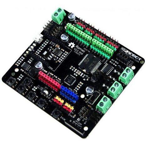 Romeo: una placa de control Arduino para robótica con Driver incluidos – RogerBit | TECNOLOGÍA_aal66 | Scoop.it