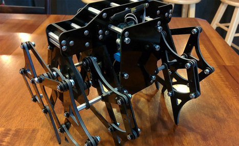 Robot con patas basado en el diseño de Theo Jansen  | tecno4 | Scoop.it