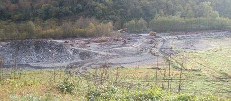 Ancizan. Des montagnes de cailloux après les crues | Risques naturels et technologiques infos | Scoop.it