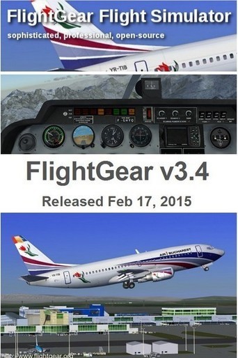 logiciel professionnel gratuit FlightGear v3.4 2015 Simulateur de vol open source | Logiciel Gratuit Licence Gratuite | Scoop.it
