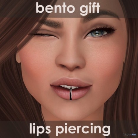 Lip Piercing For Bento Head Skin Fair 2017 Gift by Altamura | Teleport Hub - Second Life Freebies | Teleport Hub | Scoop.it