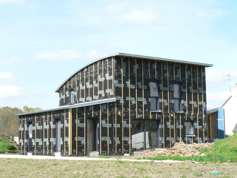 Carnet de chantier N°11 - 02 / construction d'une maison RT 2012 ( à Ossature mixte bois/béton ) à Sulniac, Morbihan | Architecture, maisons bois & bioclimatiques | Scoop.it