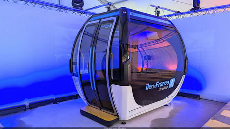 Premier téléphérique d'Île-de-France : voici à quoi va ressembler la cabine du Câble 1 - Sortiraparis.com | Transports par cable - tram aérien | Scoop.it