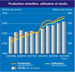 L’offre mondiale de céréales atteint un sommet historique en 2017-2018 - FAO | Agriculture et Alimentation méditerranéenne durable | Scoop.it