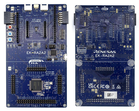Renesas RA2A2 Arm Cortex-M23 microcontroller offers high-resolution 24-bit ADC, up to 512KB dual-bank flash - CNX Software | Embedded Systems News | Scoop.it